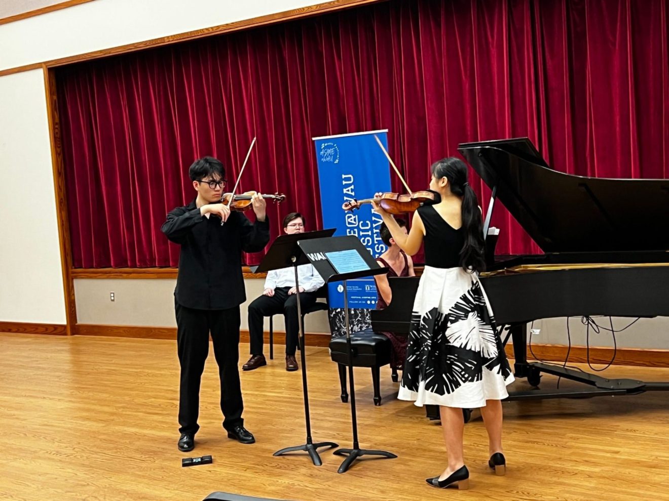 ASME@WAU International Music Festival 2022 Faculty Concert Violin Students Recital 1