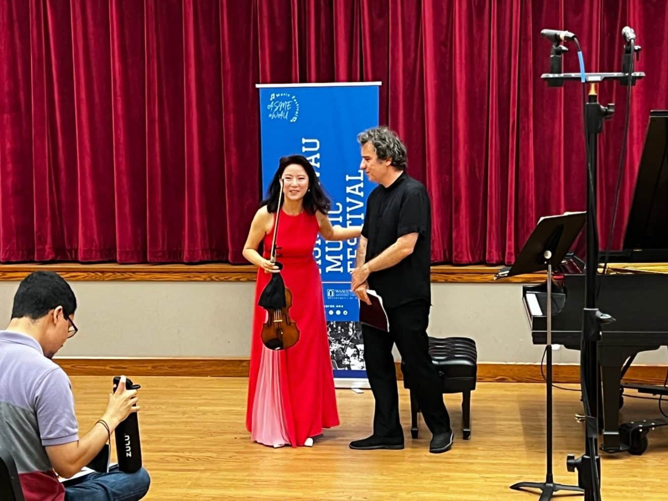 ASME@WAU 2022 Faculty Concert Violin and Piano Qing Li & Vladimir Valjarevic